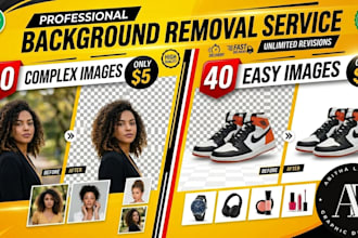 remove or change background professionally and fast