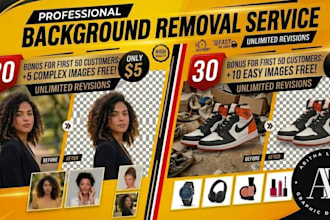 professional background removal, hair and alpha masking