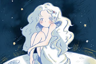 children fairytale, whimsical illustrations
