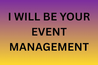be your event management