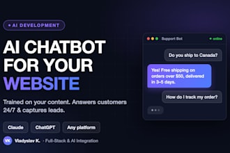 build an ai chatbot for your website with claude or chatgpt
