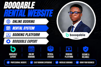 set up booqable rental website, online booking, rental system, booking platform