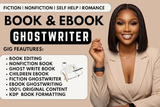 be fiction book ghost writer romance book writer ebook ghost writer ebook writer