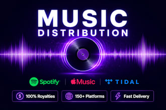 upload and distribute your music to spotify apple music tidal
