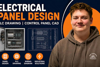 electrical cabinet cad, plc drawing, industrial control panel cad experts procad