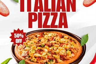 design professional fast food flyers and menus