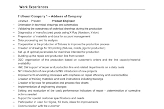 create a professional ats friendly resume and CV