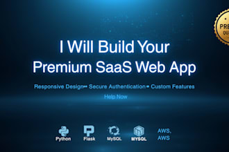 build full stack saas web application