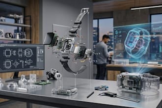 create autodesk inventor, autocad, fusion 360 industrial product prototype cad