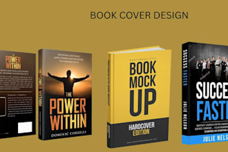 do book cover design, ebook cover, paper back, hard cover, amazon kdp book cover