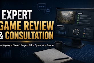 review your steam PC game and give expert feedback