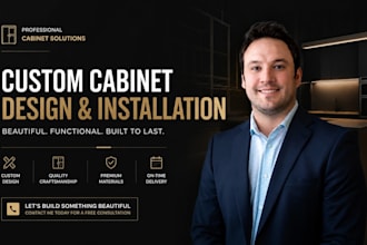 design cabinet contractor home service website