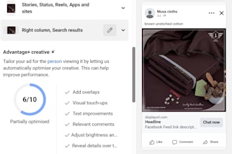 meta ads and create ads that will help promote your product