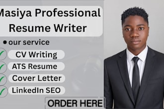 craft a professional ats CV cover letter and resume writing