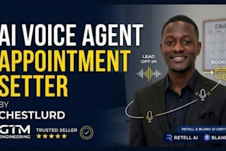 build an ai voice agent using retell ai or bland ai with CRM automation