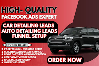car detailing leads auto detailing leads google ads facebook ads video ads