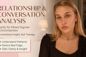 analyse your texts with partner, crush, situationship