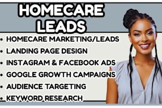 homecare leads senior care marketing care giver leads assisted living marketing