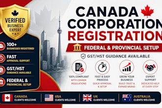 do canada corporation tax corporate company business personal tax gst hst t1 t2