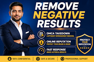 provide dmca takedown and online reputation management