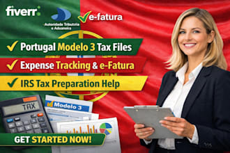 organize portugal modelo 3 tax files and expense tracking