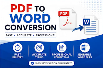 convert PDF to editable word document