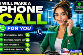 make a phone call for you