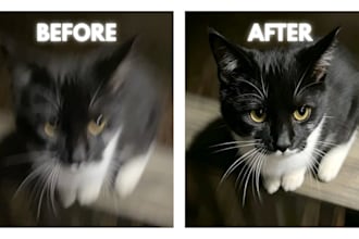 enhance photo quality, unblur, and upscale images to HD