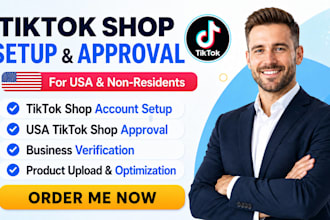 setup usa tiktok shop create tiktok shop for usa resident and non residents