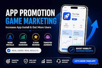 app promotion, game marketing increase app install, mobile app review