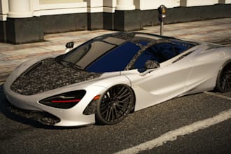 mods 3d assetto corsa car auto racing car pbr hypercar render animate 3d