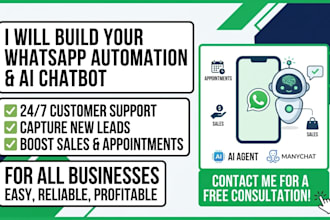 build ai voice whatsapp chatbot and whatsapp voice assistant