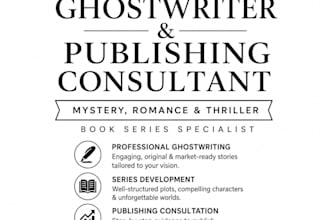 create a complete amazon KDP fiction book series
