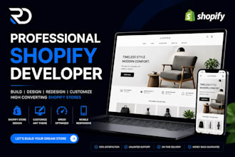 design professional shopilfy store