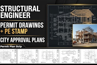 structural engineer permit drawing missouri texas california florida pe stamp