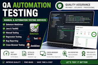 do selenium automation testing using java and testng