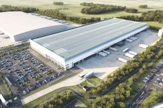 visualize commercial,industrial building, warehouse model, factory refurbishment