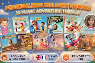 create a personalized children story book