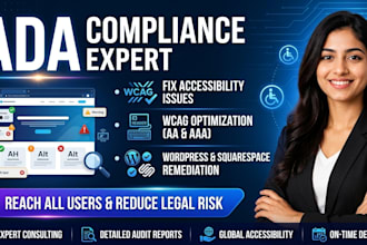 fix ada compliance and accessibility issues on wordpress squarespace website