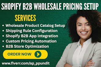 setup shopify b2b wholesale pricing using wholesale gorilla sparklayer bss b2b