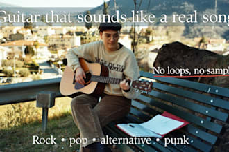 record acoustic guitar for your song