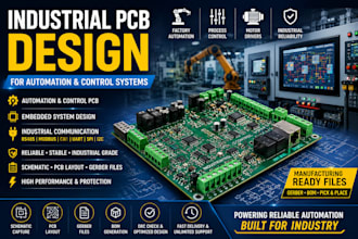 design industrial pcb for automation and control system