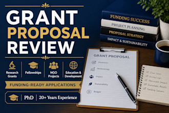 review and improve your grant proposal