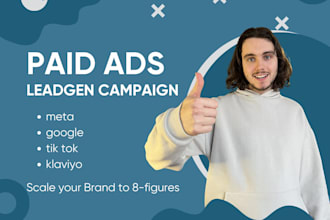 setup you leadgen campaigns via meta and google ads