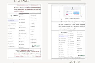 format your academic thesis and complex documents