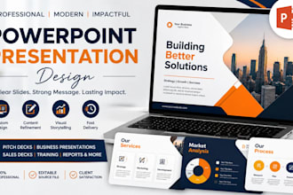 redesign powerpoint presentation revamp cleanup canva update investor pitch deck