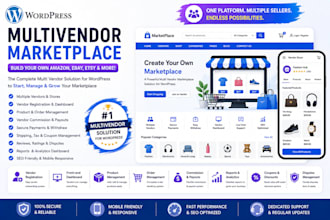 multivendor website ecommerce multivendor marketplace wordpress website