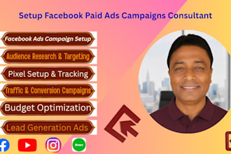 create and manage high converting facebook paid ads campaigns