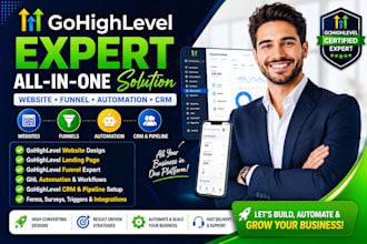 gohighlevel funnel, ghl workflow, ghl crm automation, go high level expert