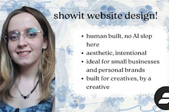 design and build your aesthetic showit website